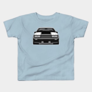 1979 Mustang 3rd gen BW Kids T-Shirt